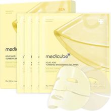 Product image of MEDICUBE KOJIC ACID TURMERIC BRIGHTENING GEL MASK კოლაგენის ნიღაბი პიგმენტაციისთვის