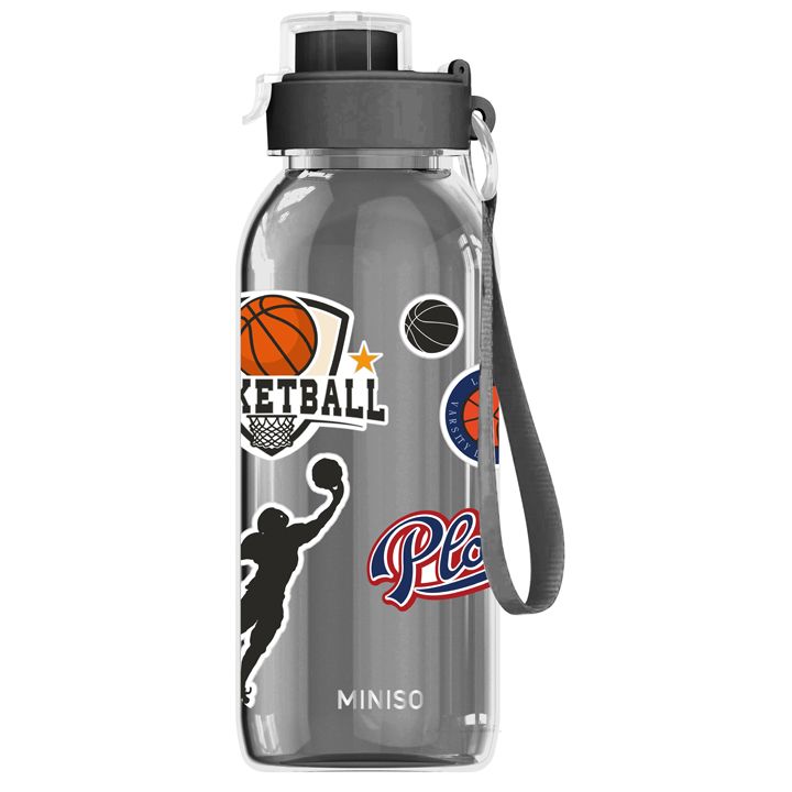 miniso-diy-series-flip-top-plastic-bottle-with-strap-11l-black-botli