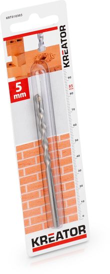 Product image of Kreator KRT010303 Stone-masonry drill Ø 5x85mm ქვის  ბურღი