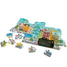 Product image of Hape სათამაშო პაზლი Animated City Puzzle