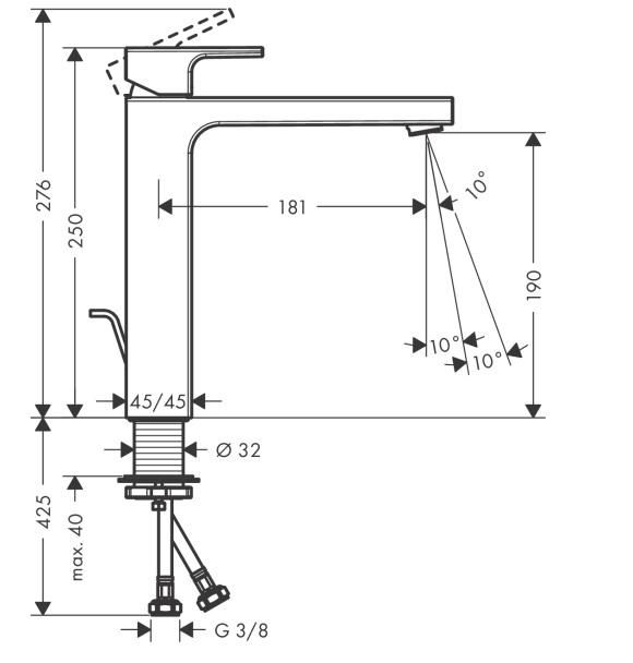 maghali-khelsabanis-shemrevi-onkani-vernis-shape-basin-mixer-190-matt-black-71562670-photo-2