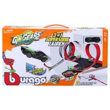 Product image of Bburago 3 in 1 Super Sonic Launch Track სათამაშო ტრასა მანქანით