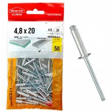 Product image of WKRET-MET NASM-48020 ლითონის მოქლონი 50ც