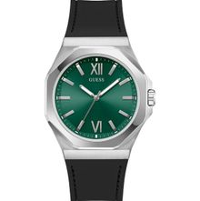 Product image of GUESS Mens Black Silver Tone Analog Watch საათი