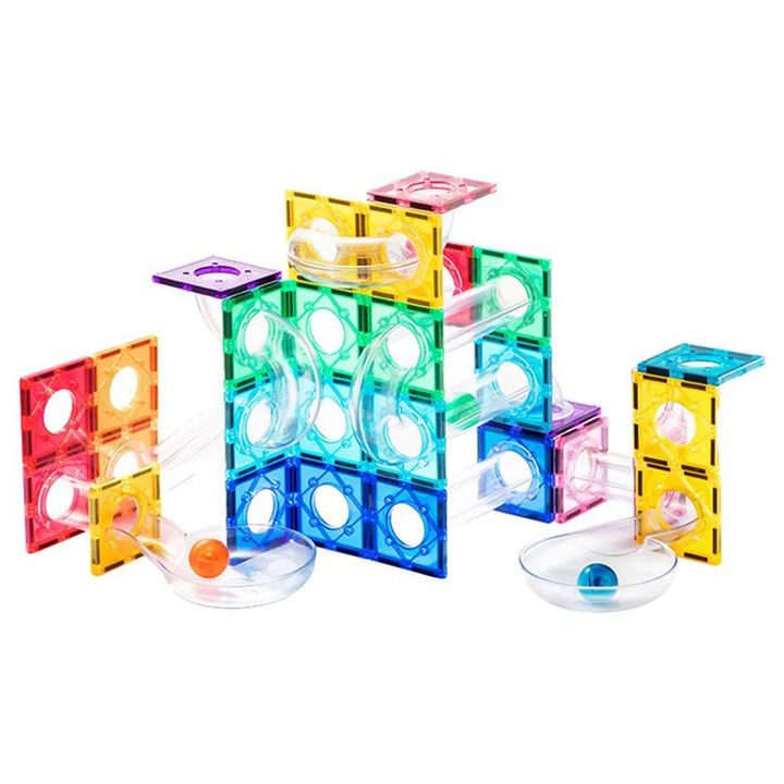 mideer-colorful-magnetic-tiles-marble-run-100pcs-magnituri-konstruqtori-photo-2