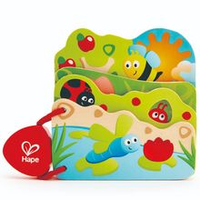Product image of Hape Baby's Bug Book ჩვილის სათამაშო წიგნი