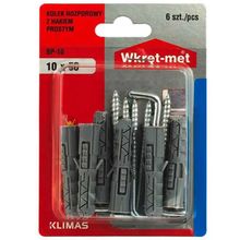 Product image of WKRET-MET BP-12D კაუჭი დიუბელით 90°