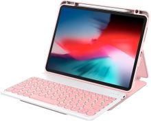 Product image of Wiwu Protective Keyboard Case 10.2&10.5'' Pink პლანშეტის ქეისი