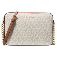 Product image of MICHAEL KORS JET SET LARGE PRINTED LOGO CROSSBODY გადასაკიდი ჩანთა