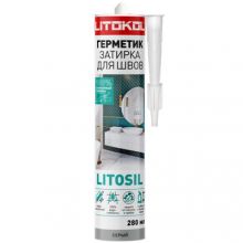 Product image of LITOKOL LitoSIL სილიკონის ჰერმეტიკი (ნაცრისფერი) 280მლ