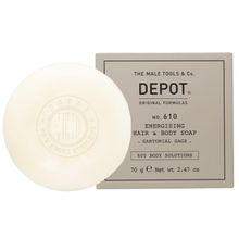 Product image of DEPOT 610 ENERGIZING HAIR&BODY SOAP 70გრ თმისა და სხეულის საპონი
