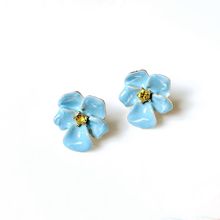 Product image of ცისფერი ყვავილის საყურე