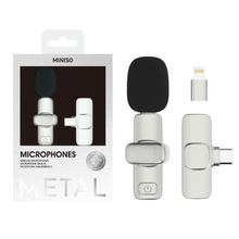 Product image of MINISO Mini Wireless Microphone for Phones SW-MCW03 მიკროფონი