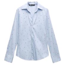 Product image of Zara Printed Poplin Shirt ქალის პერანგი