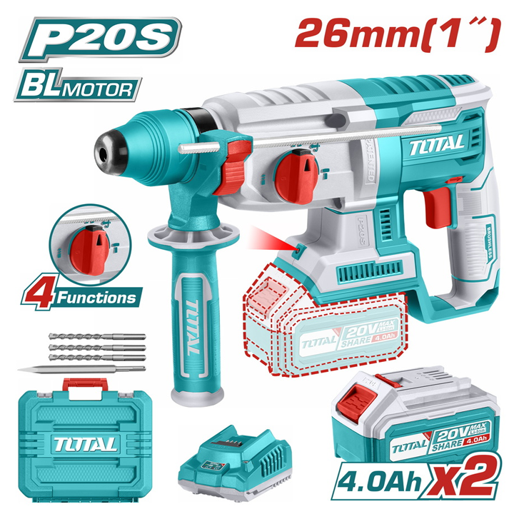 total-trhli202287-akumulatoruli-perforatori-photo-2