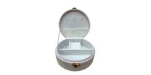 Product image of სამკაულების ყუთი მრგვალი 16.5x15x7სმ