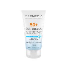 Product image of Dermedic მზისგან დამცავი ფლუიდი SPF50+ მშრალი და ნორმალური კანი 40მლ