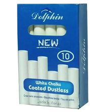 Product image of Dolphin თეთრი ცარცი 10ც