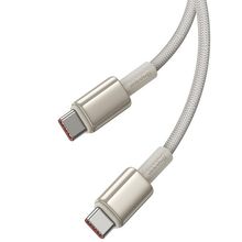 Product image of Baseus Tungsten Gold Fast Charging Data Cable 100W 1m კაბელი