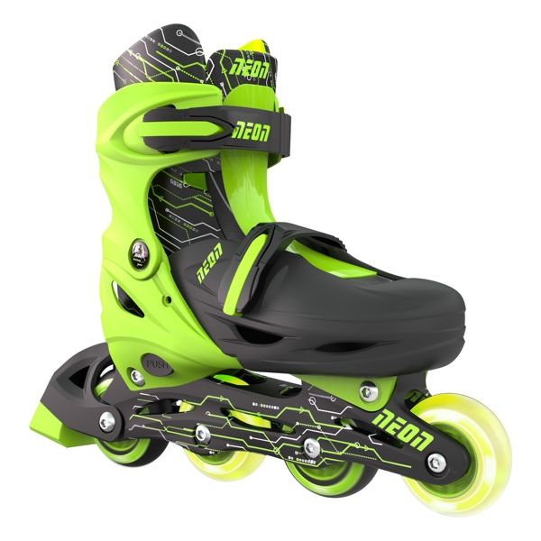 rolikebi-neon-nt07g4-30-33-roller-skates-combo-green-photo-3
