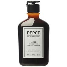 Product image of DEPOT 108 DETOXIFYING CHARCOAL SHAMPOO 250მლ დეტოქს შამპუნი