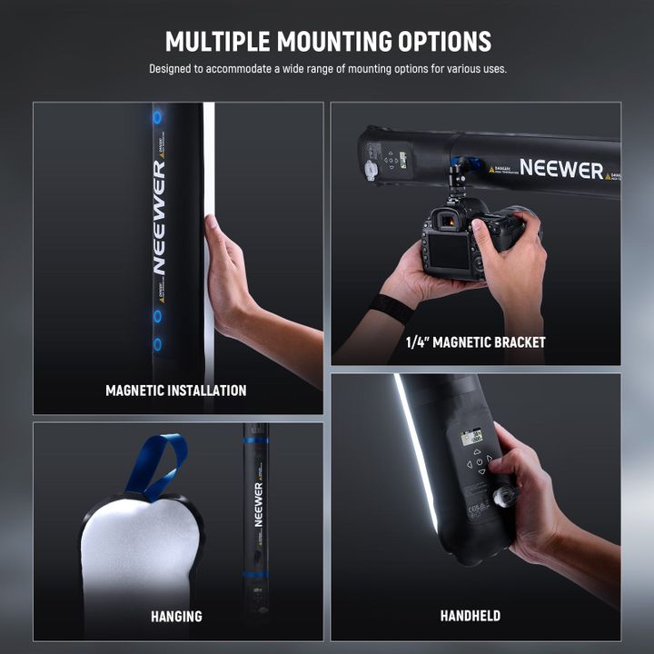 neewer-basics-cg30c-bi-color-handheld-led-tube-light-video-light-wand-ganateba-photo-2