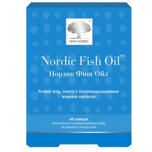 Product image of New Nordic Fish Oil  60ც საკვები დანამატი