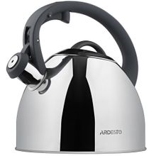 Product image of ჩაიდანი ARDESTO AR1947KS Gemini Cremona, 2.5L, Kettle, Stainless Steel