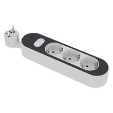 Product image of LINUS LIN-S3x3M დამაგრძელებელი ჩამრთველით 3Xბუდე 3მ