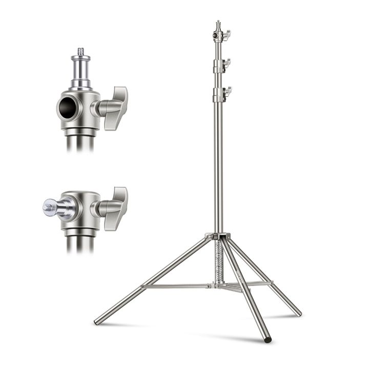 neewer-st-220ss-220cm-stainless-steel-light-stand-shtativi-photo-2
