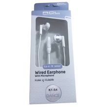 Product image of ყურსასმენი ACL WIRED EARPHONE WHITE K1-54