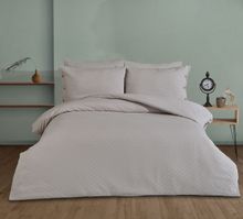 Product image of NANDO DUVET COVER SET SINGLE GREY საბნის პირი