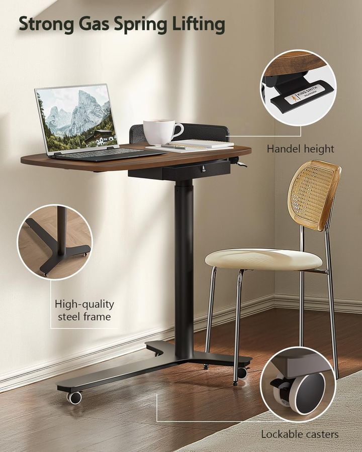 kingsmith-pneumatic-height-adjustable-table-etd2-dark-walnut-photo-3