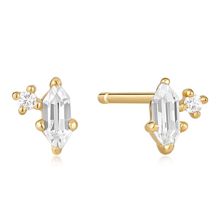 ania-haie-e041-02g-w-sparkle-emblem-stud-saqure