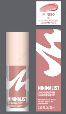 Product image of თხევადი ჰაილაითერი/Minimalist Liquid Highlighter (01 Champagne Gold)