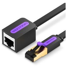 Product image of VENTION ICBBD VENTION ICBBD Flat Cat.7 Extension Patch Cable 0.5M Black