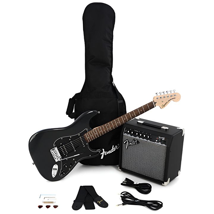 fender-squier-affinity-series-stratocaster-hss-pack-laurel-fingerboard-charcoal-frost-metallic-eleqtro-gitaris-kompleqti