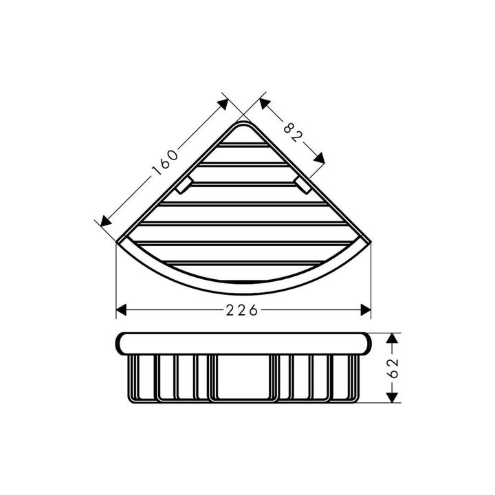 kutkhis-taro-logis-universal-corner-basket-chrome-41710000-photo-2