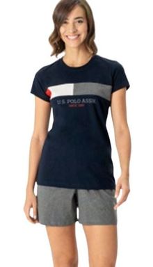 Product image of U.S. Polo Assn. 16987 ქალის ორეული შორტით (ლურჯი)