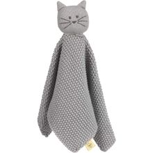 Product image of LASSIG Knitted Baby Comforter GOTS Little Chums Cat ბავშვის პირსახოცი
