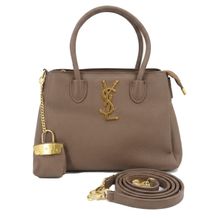 Product image of ChantArea ტყავის ჩანთა ოქროსფერი ლოგოთი  (რეპლიკა)