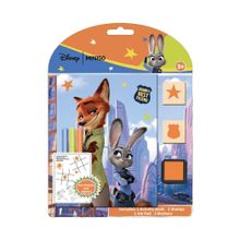 Product image of MINISO Disney Zootopia Collection Stamp Drawing Set სახატავი ნაკრები