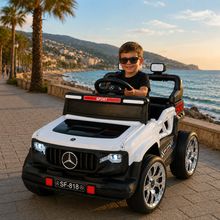 Product image of საბავშვო ელექტრო მანქანა Mercedes SF-818-W (2 ძრავა, 12V)