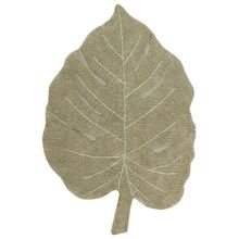 Product image of Lorena Canals Monstera Olive ხელნაკეთი საბავშვო ხალიჩა