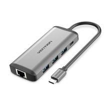 Product image of VENTION CNDHB Type-C USB ჰაბი