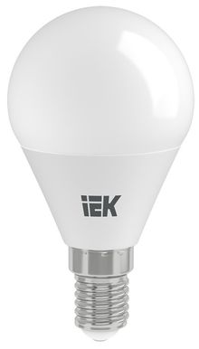 Product image of შუქდიოდური ნათურა IEK G45 3000K 7W E14