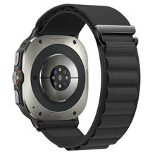 Product image of Smart Watch Band/ For Samsung Galaxy Watch Ultra 47mm Nylon Watch Strap G Hook Wristband - Black