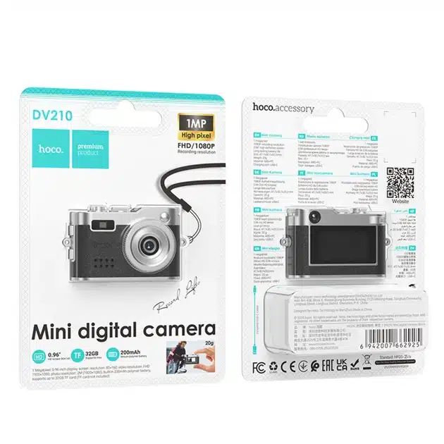 hoco-dv210-mini-tsifruli-kamera-shavi-photo-3