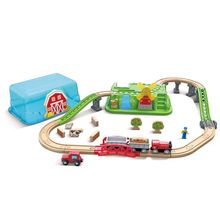 Product image of Hape Farmyard Train Bucket Set სათამაშო ტრასა