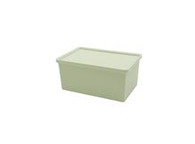 Product image of Macaron Series Desktop Storage Organizer with Lid (S) (Green) სათავსო ყუთი
